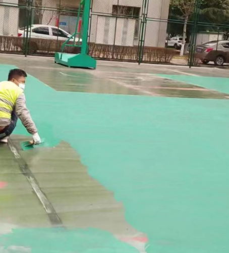 焦作球场地面翻新